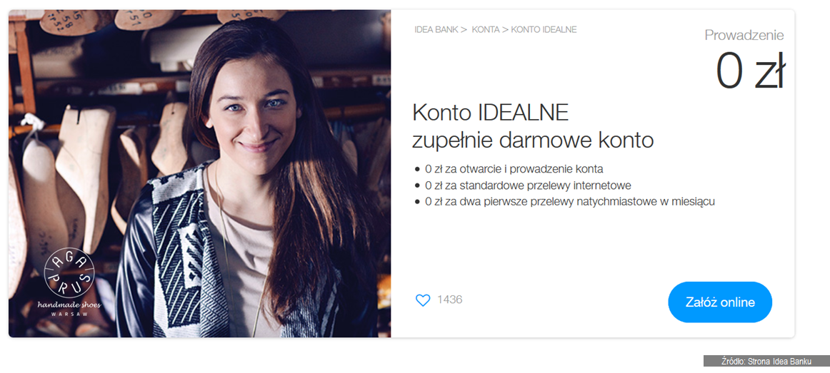 konto idealne idea bank